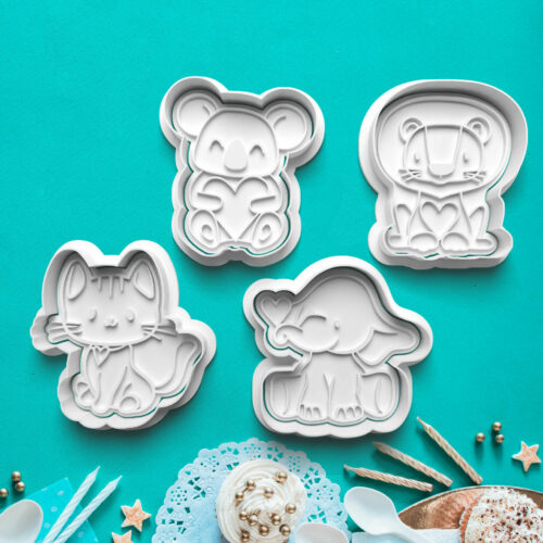 sada vykrajovačky s pečiatkou