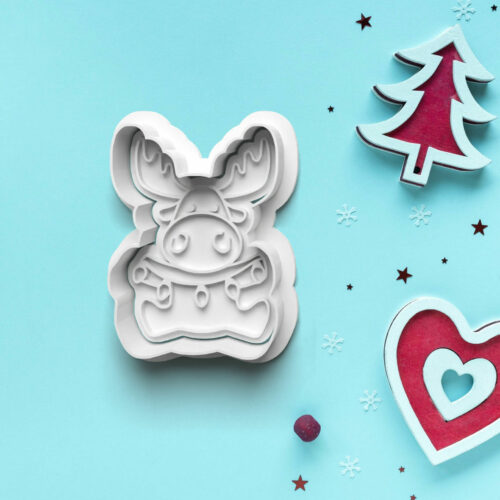 Vianočné Vykrajovačka s pečiatkou