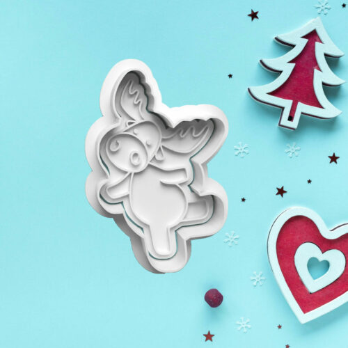 Vianočné Vykrajovačka s pečiatkou