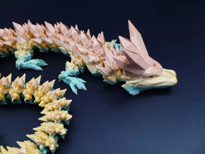 Kristalovy drak Crystal dragon