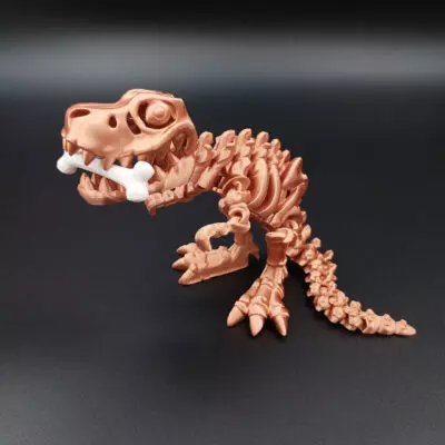 T-rex dinosaurus - flexi postavička