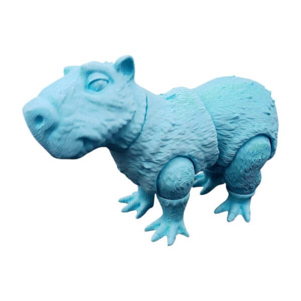 3D tlačená postavička kapybary