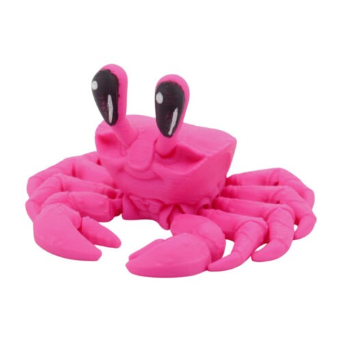 Ghost krab - Roztomilá flexi 3D tlač flexi postavička
