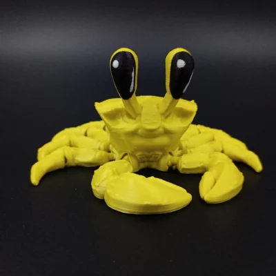 Ghost krab - Roztomilá flexi hračka