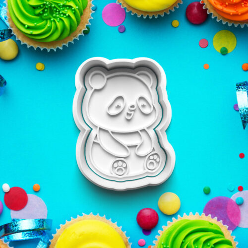 Panda – Vykrajovátko s pečiatkou