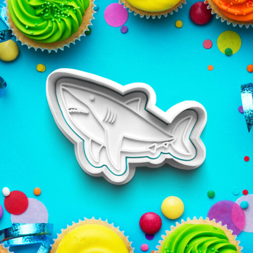 Žralok – Vykrajovátko s pečiatkou