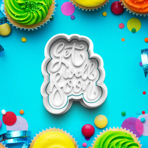 Zlomenina nohy - Vykrajovátko s pečiatkou – Vykrajovačky – Zdravotníctvo a zdravie 3D vykrajovačka s pečiatkou