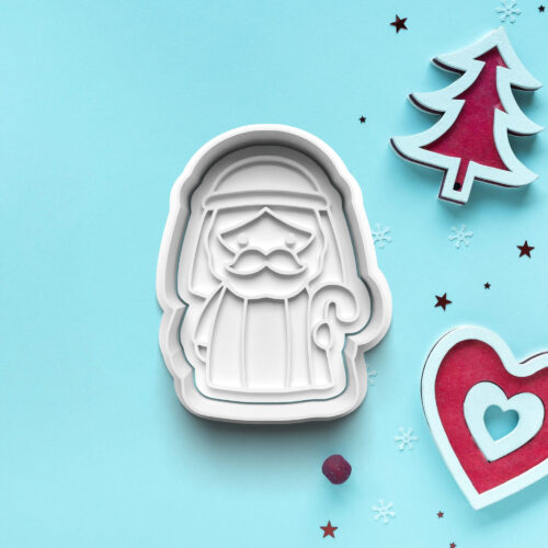 Postavičky vianočného betlehema – Vykrajovátko s pečiatkou