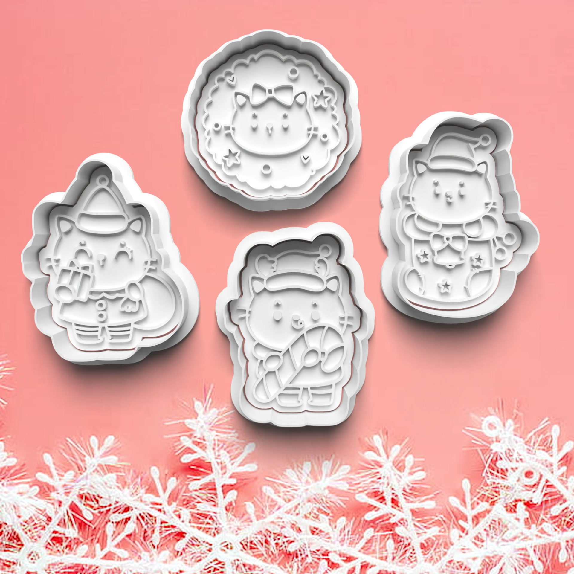 VIANOČNÁ MAČIČKA – VYKRAJOVÁTKO S PEČIATKOU vianočná mačička – vykrajovátko s pečiatkou