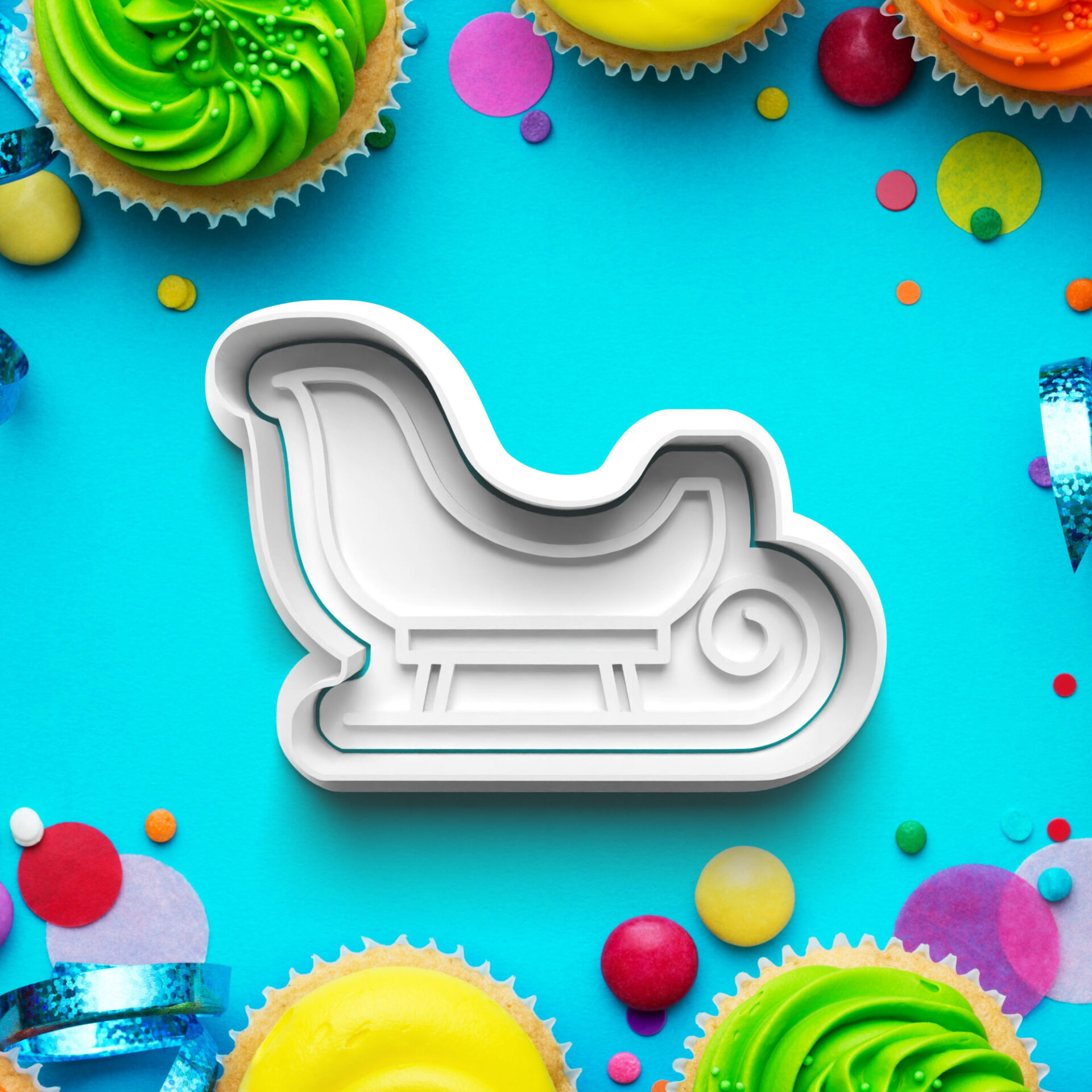 SEVERNÝ PÓL – VYKRAJOVÁTKO S PEČIATKOU severný pól – vykrajovátko s pečiatkou