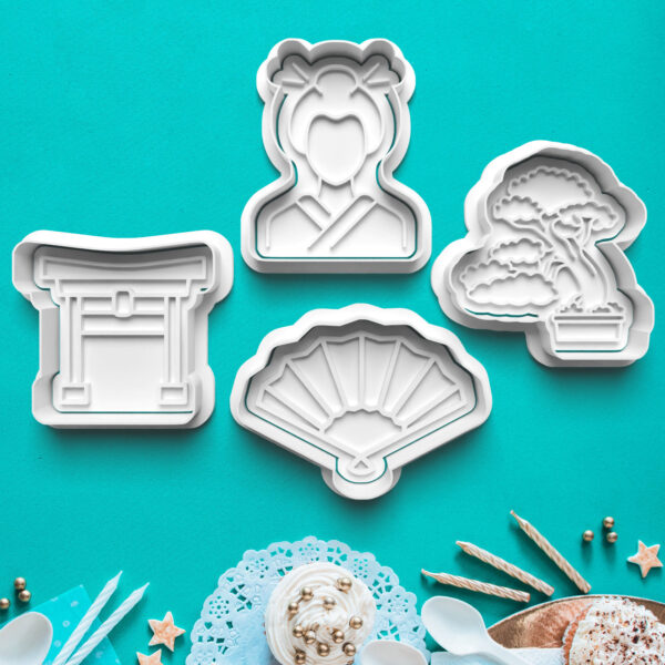 Japonsko – Vykrajovátko s pečiatkou