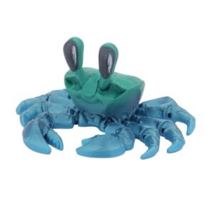 ghost krab   roztomilá flexi 3d tlač flexi postavička
