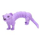 3D tlačená postavička fretky – detailné spracovanie