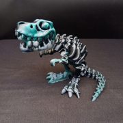 T-rex dinosaurus - flexi postavička