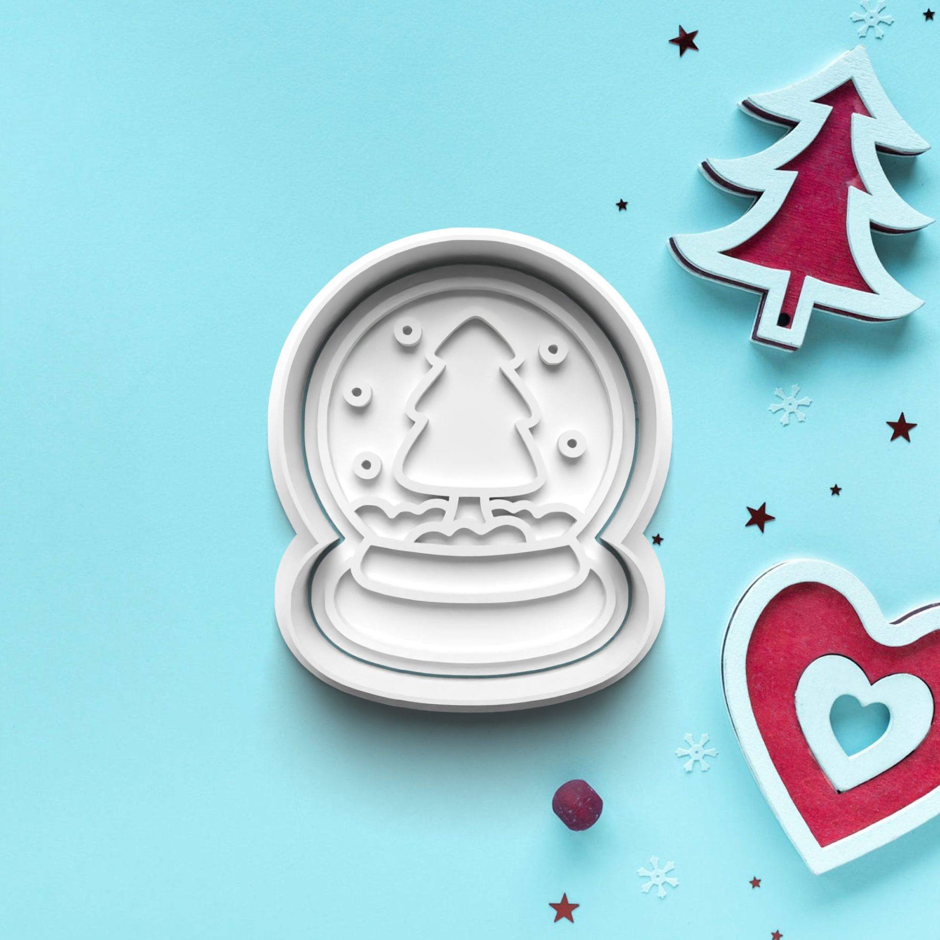 0767_1 zima vykrajovátko s pečiatkou – obrázok 1