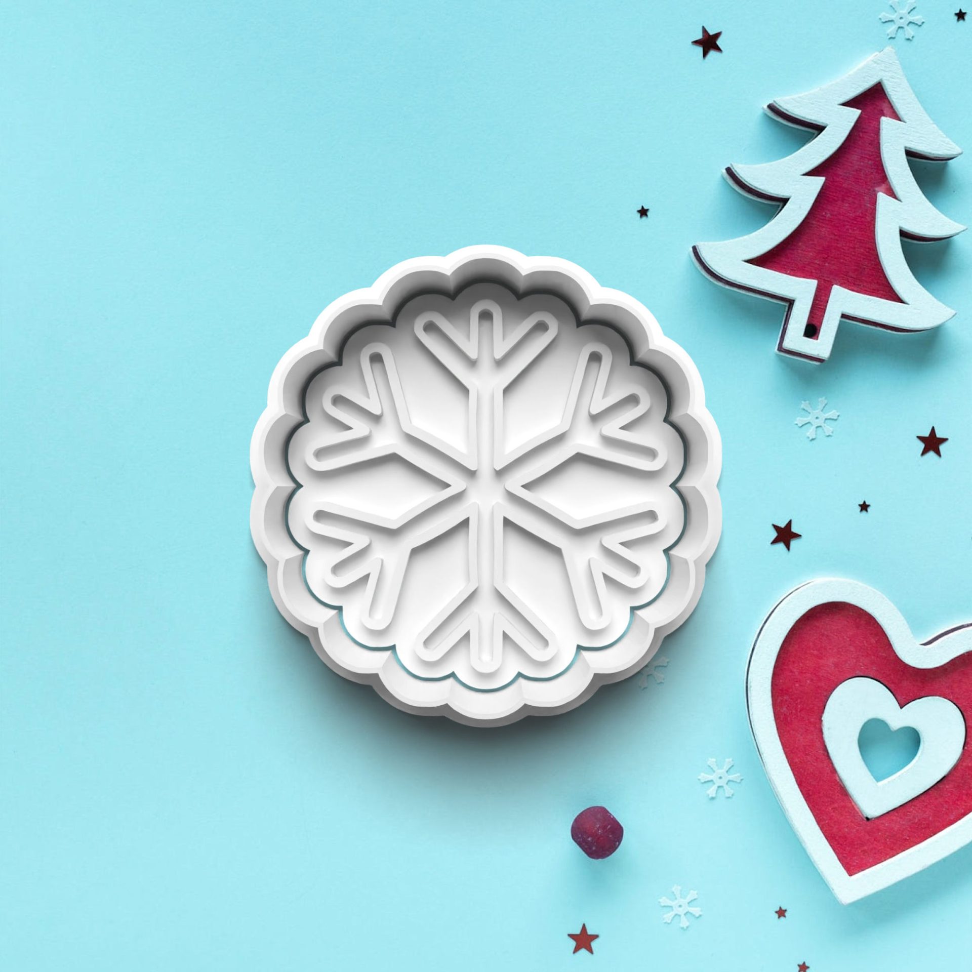 0768_2 zima vykrajovátko s pečiatkou – obrázok 1