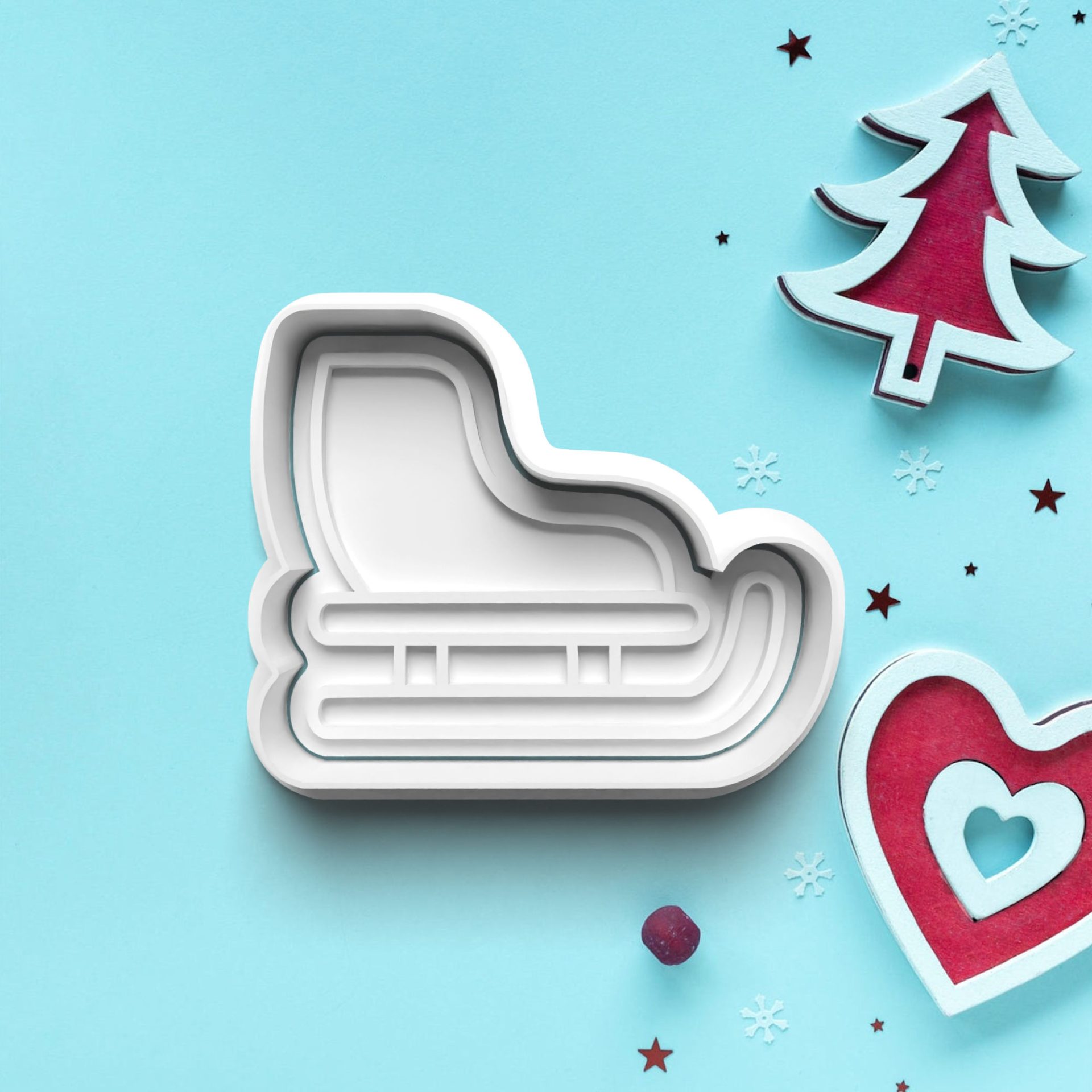 0768_3 zima vykrajovátko s pečiatkou – obrázok 1