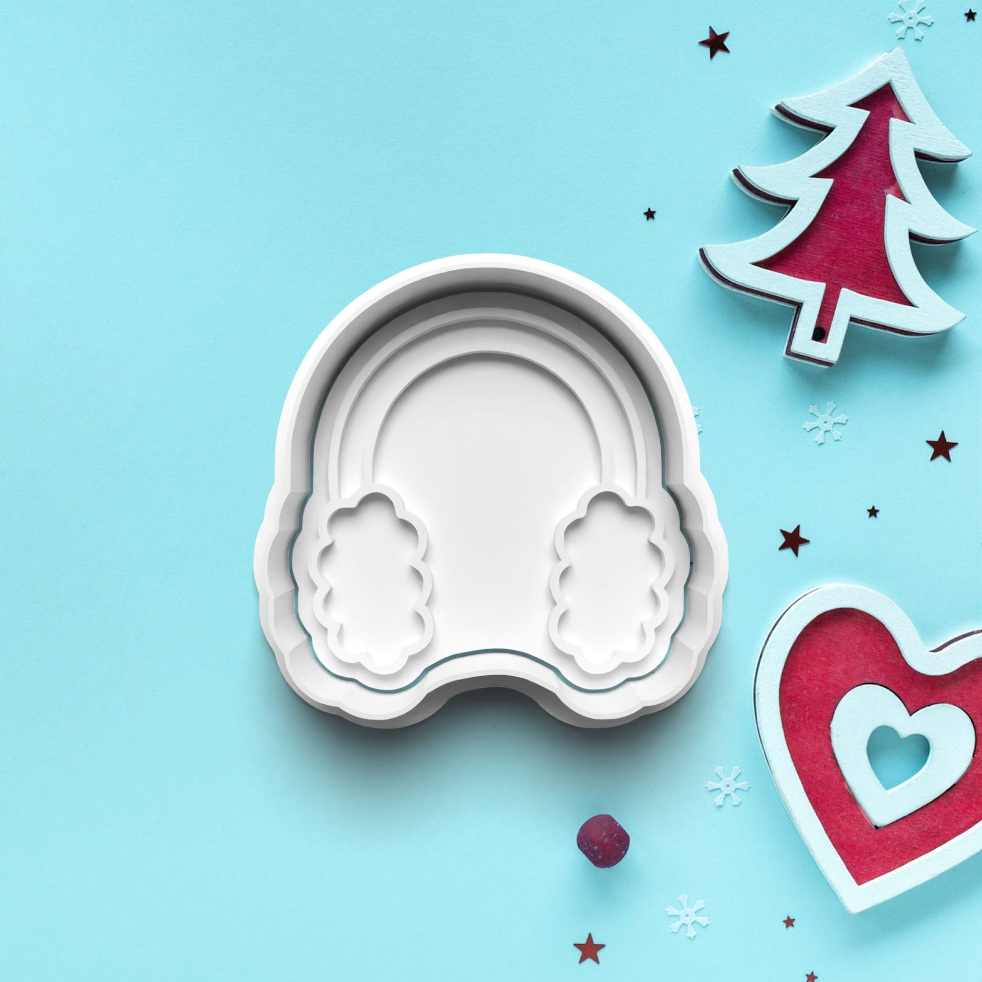 0768_4 zima vykrajovátko s pečiatkou – obrázok 1