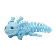 3D tlačená postavička Axolotl Robot – detailné spracovanie