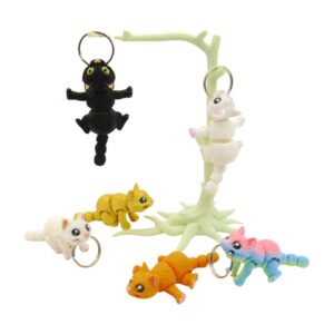 3d tlačený prívesok – kľúčenka mačka