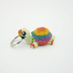 3D tlačený prívesok – kľúčenka korytnačka