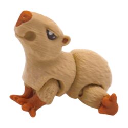 3D tlačený prívesok – kľúčenka kapybara