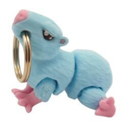 3D tlačený prívesok – kľúčenka kapybara