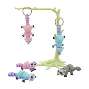 3d tlačený prívesok – kľúčenka mýval