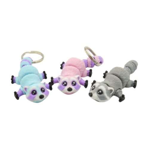 3D tlačený prívesok – kľúčenka mýval