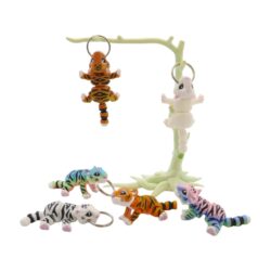 3D tlačený prívesok – kľúčenka tiger