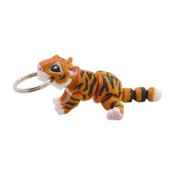 3D tlačený prívesok – kľúčenka tiger
