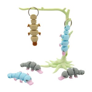 3d tlačený prívesok – kľúčenka vtákopysk