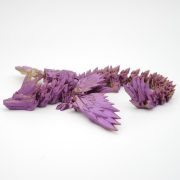 Krištáľový drak okrídlený – CrystalWing Dragon 37cm 2-farebný pohľad spredu