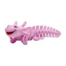 3D tlačená postavička Axolotl Big Smile – ružová farba