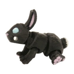 3D tlačený prívesok – kľúčenka zajačik