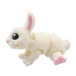 3D tlačený prívesok – kľúčenka zajačik