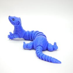 3D tlačená postavička fretky – detailné spracovanie