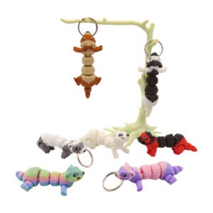 3d tlačený prívesok – kľúčenka fretka