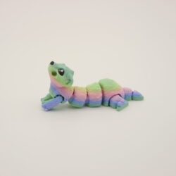 3D tlačený prívesok – kľúčenka fretka