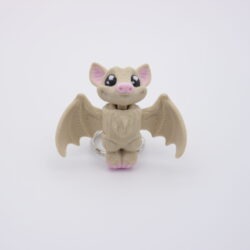 3D tlačený prívesok – kľúčenka Fruit Bat (ovocný netopier)