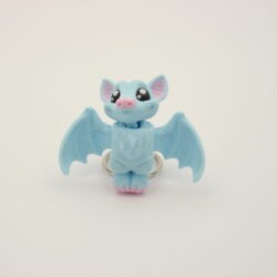 3D tlačený prívesok – kľúčenka Fruit Bat (ovocný netopier)