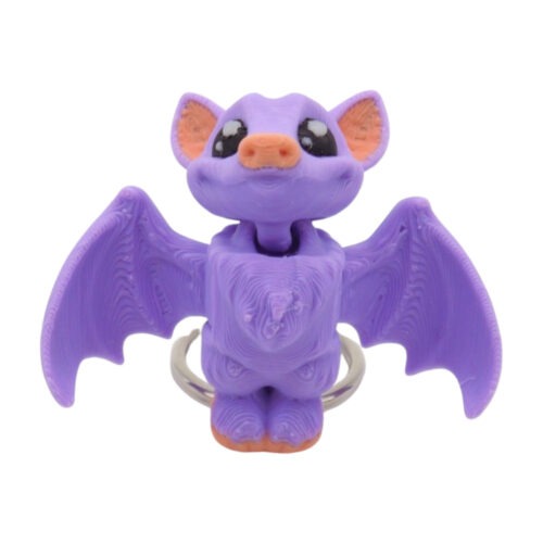 3D tlačený prívesok – kľúčenka Fruit Bat (ovocný netopier)