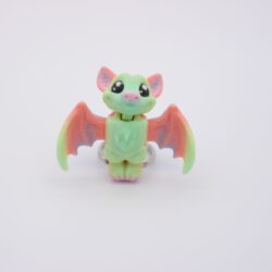 3D tlačený prívesok – kľúčenka Fruit Bat (ovocný netopier)