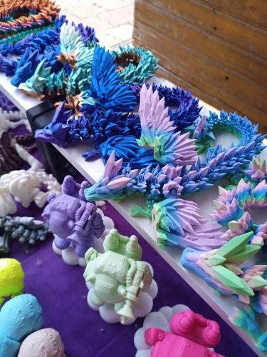 3d tlačené výrobky jarmok