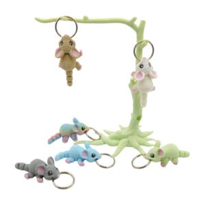 3d tlačený prívesok – kľúčenka myška