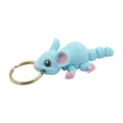 3D tlačený prívesok – kľúčenka myška