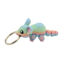 3D tlačený prívesok – kľúčenka myška