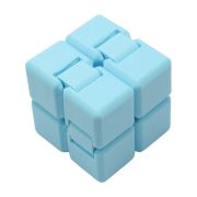 Infinity Cube KIDS pastelová modrá 3D tlačená nekonečná kocka pre deti
