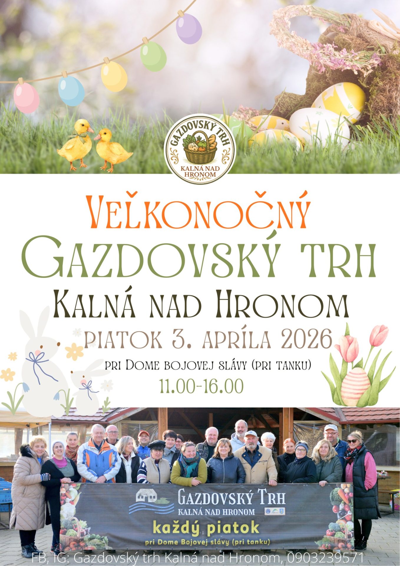 gazdovský trh kalná nad hronom
